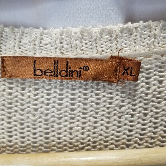 Belldini Womens Size XL Cardigan Sweater Open Front with Pockets - Picture 3 of 6